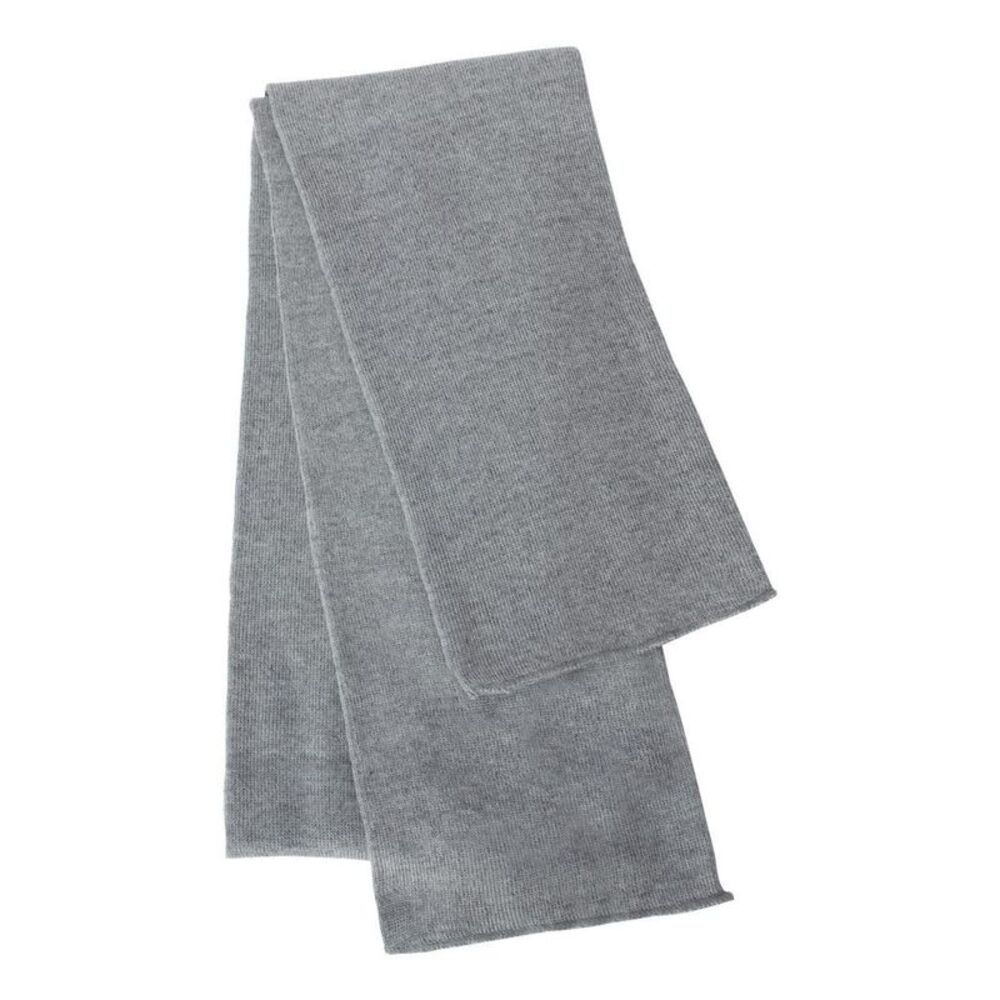Sportsman Knit Scarf / Heather Grey